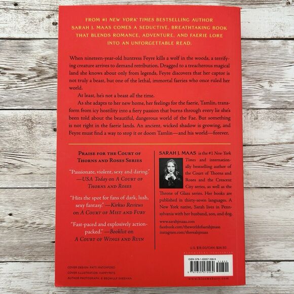 4/$25 A Court of Thorns and Roses by Sarah J. Maas (Trade Paperback) - ACOTAR #1 - Picture 3 of 4